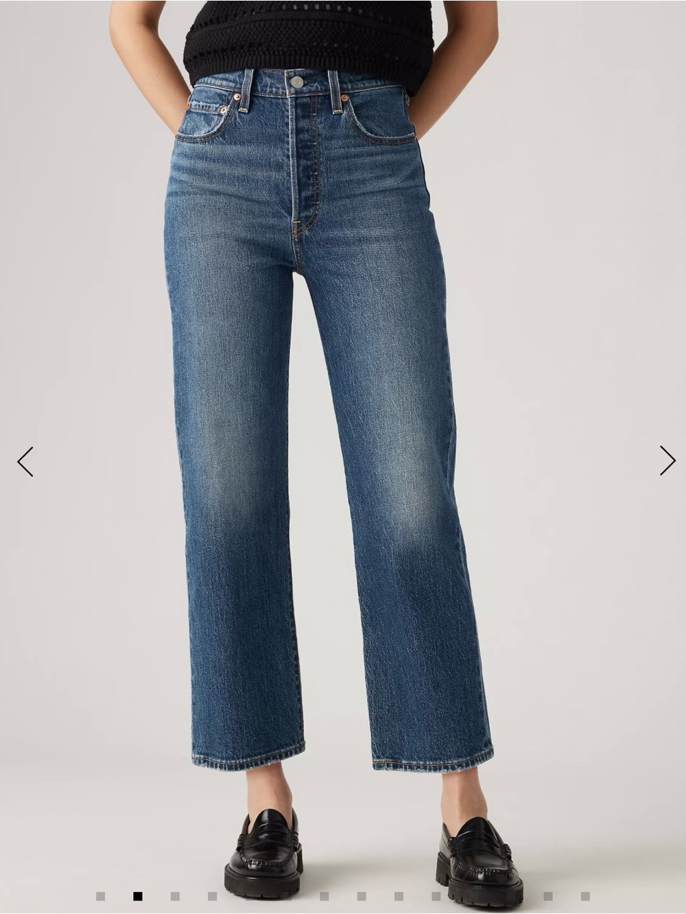 Levi’s Women’s Ribcage Straight Ankle Jeans 29x27